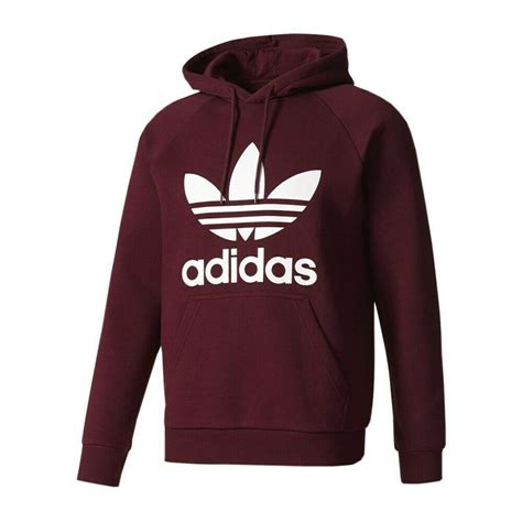 adidas hoodie dunkelrot herren|Adidas sweatshirts for men.